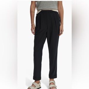 NWT Varley Alana Slim Tapered Cuff Pant 27” in Black x-small